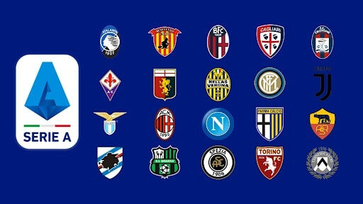 Giải đấu Serie A quy tụ nhiều đội bóng lớn