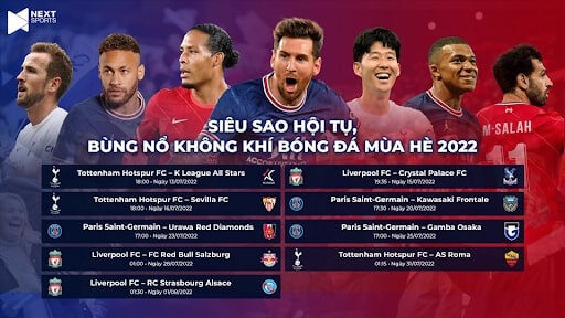 Phần mềm xem bóng đá trực tuyến Next Sports